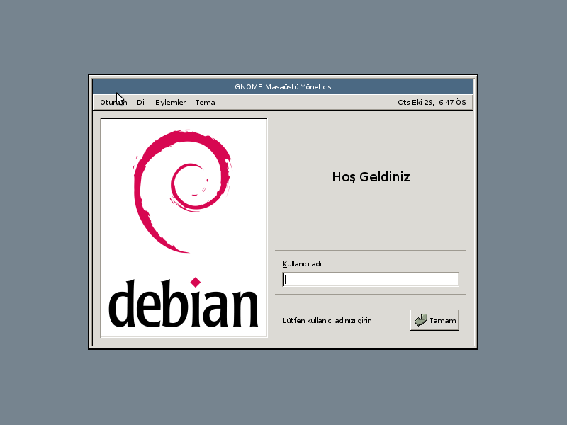 Debian Kurulumu